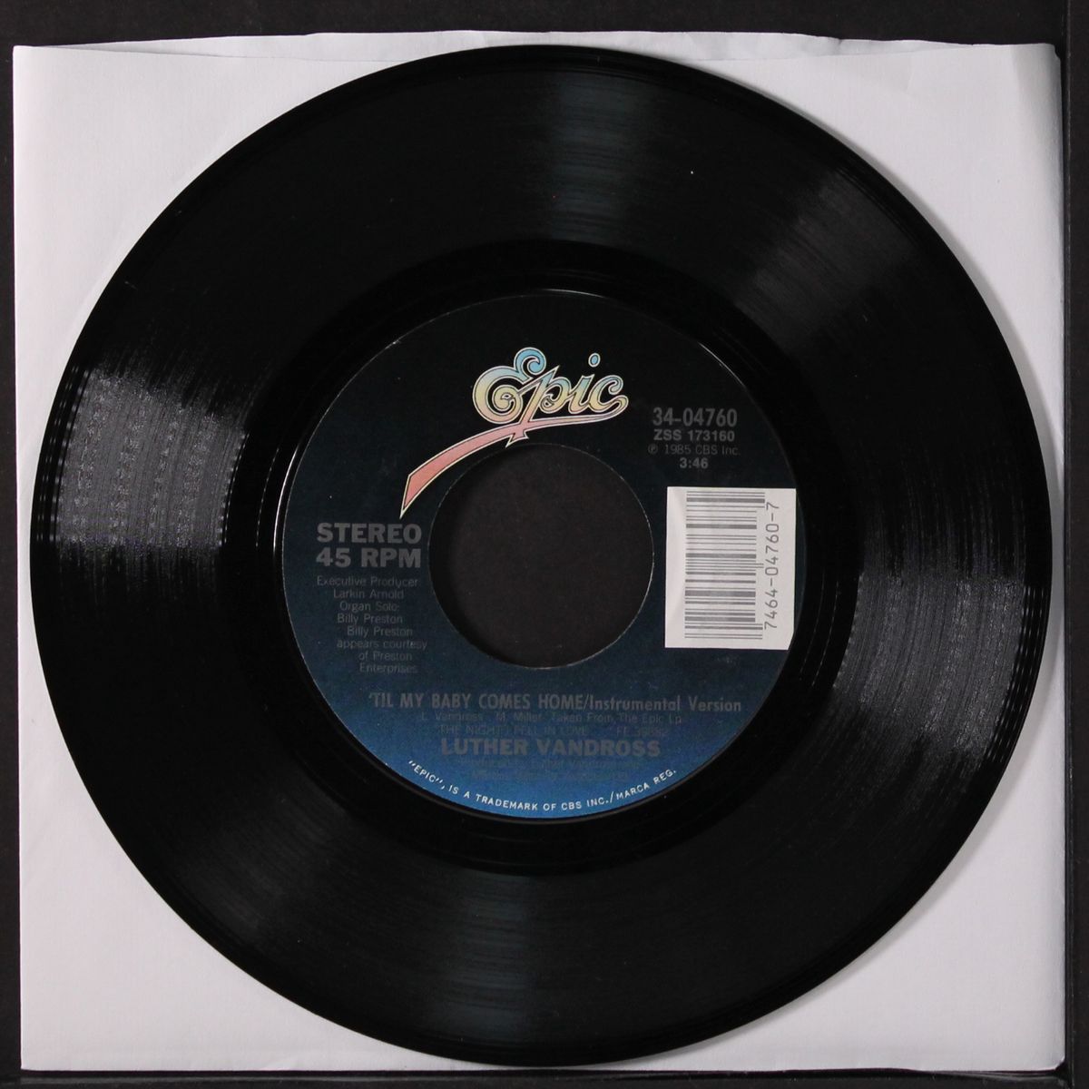 'til my baby comes home / instro by LUTHER VANDROSS