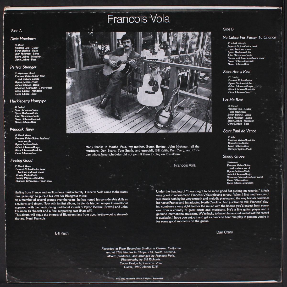 francois vola by FRANCOIS VOLA