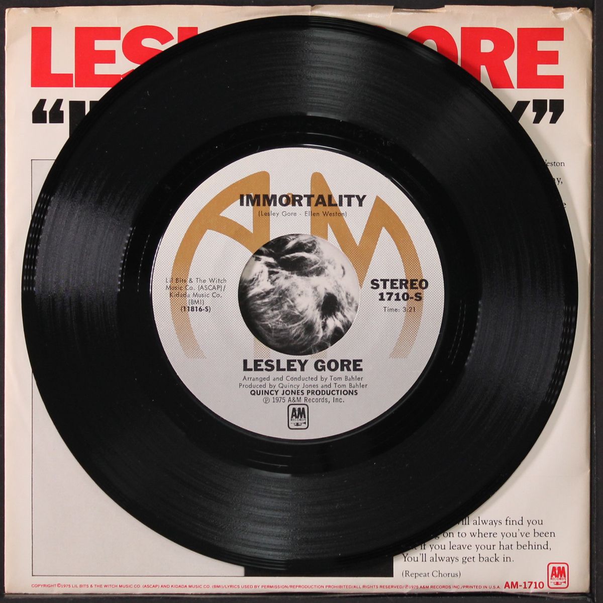 give it to me, sweet thing / immortality by LESLEY GORE
