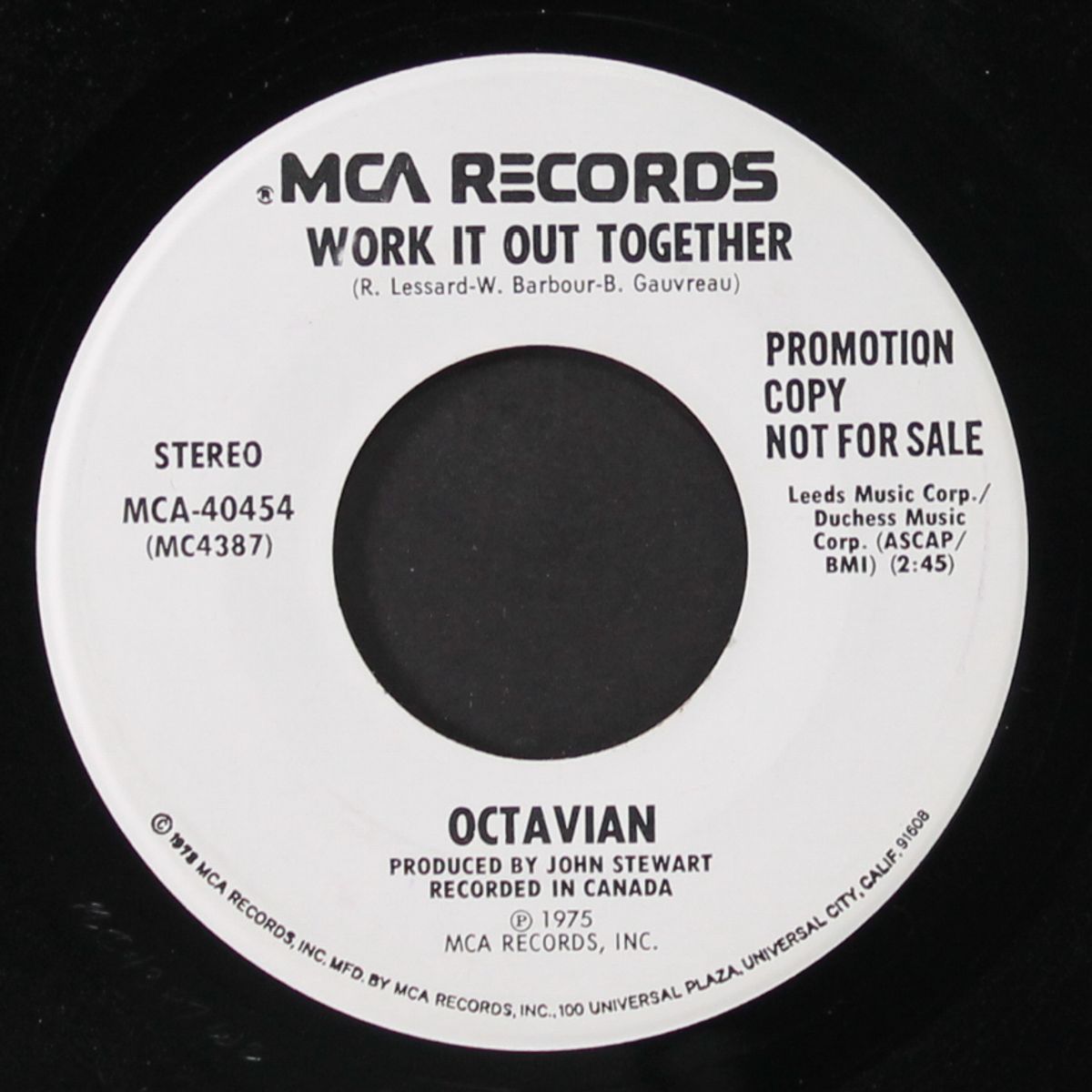hold me, touch me / work it out together by OCTAVIAN