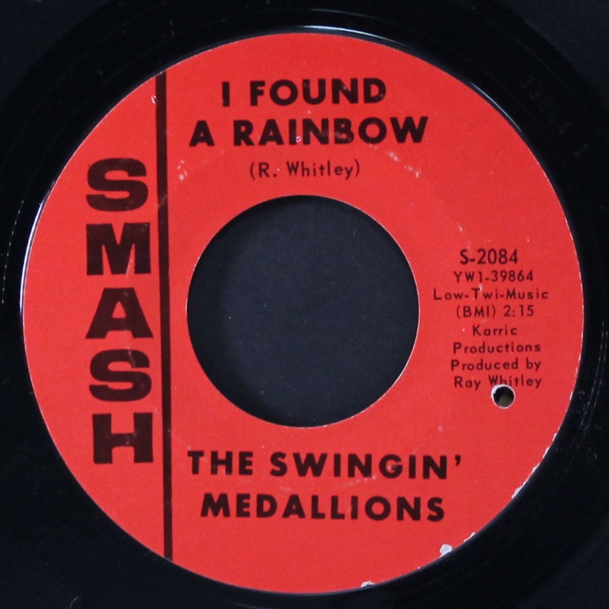 i found a rainbow / don't cry no more by SWINGIN' MEDALLIONS