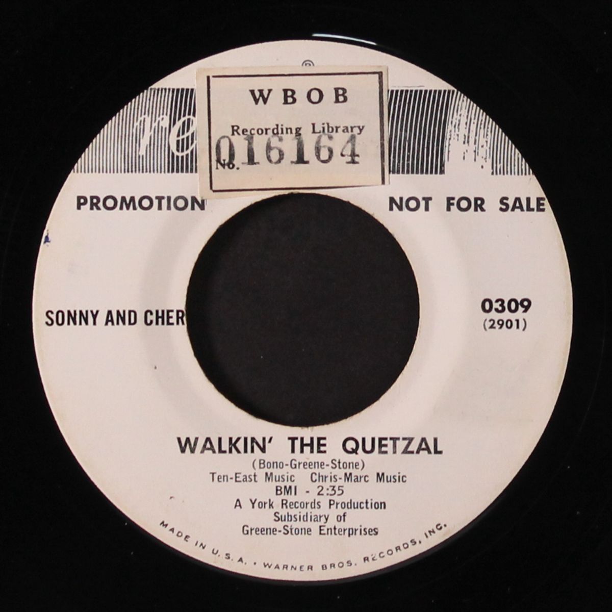 baby don't go / walkin' the quetzal by SONNY & CHER