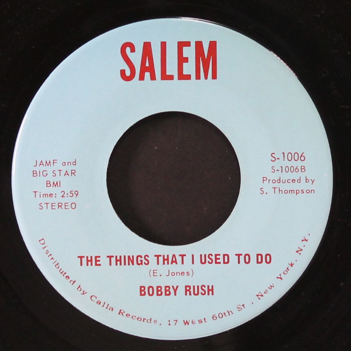 wake up / the things that i used to do by BOBBY RUSH
