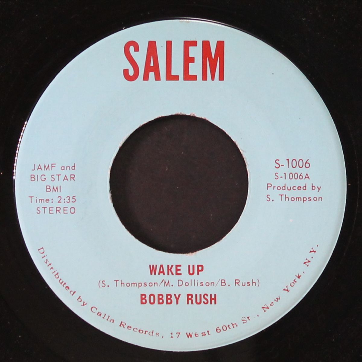 wake up / the things that i used to do by BOBBY RUSH