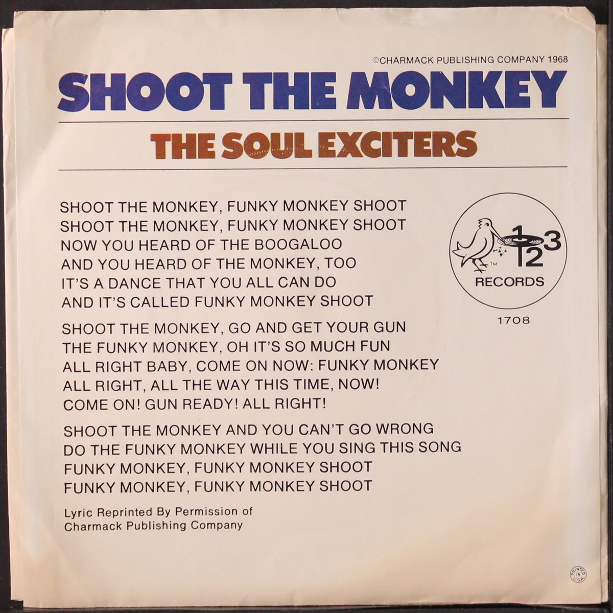 shoot the monkey / pt. ii by SOUL EXCITERS