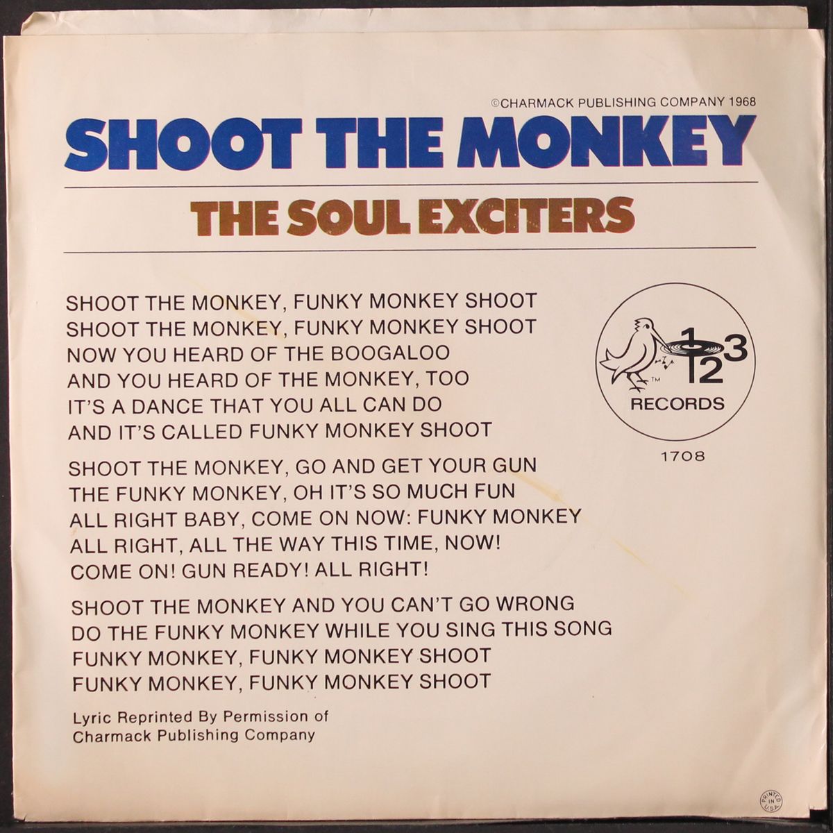 shoot the monkey / pt. ii by SOUL EXCITERS