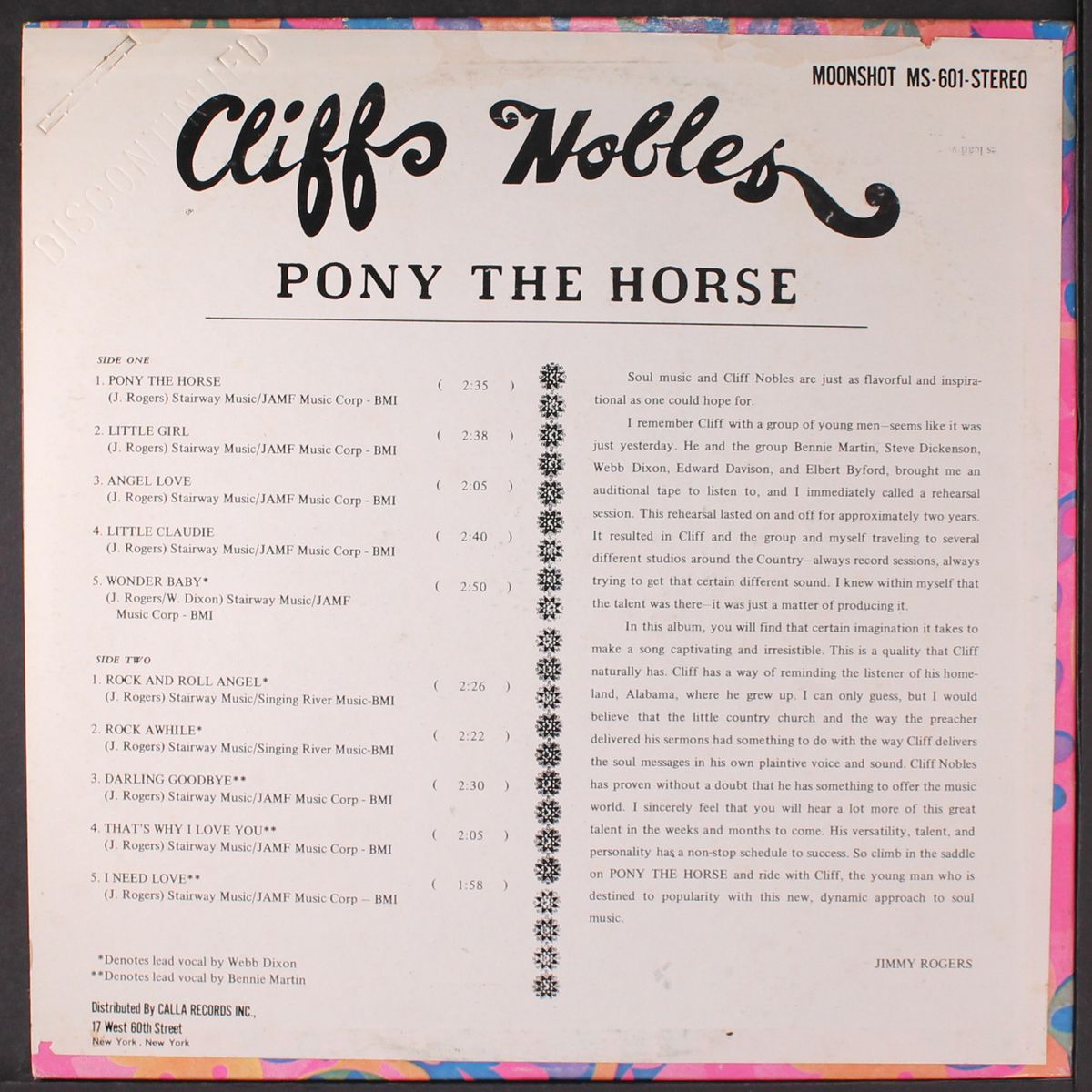 pony the horse by CLIFF NOBLES