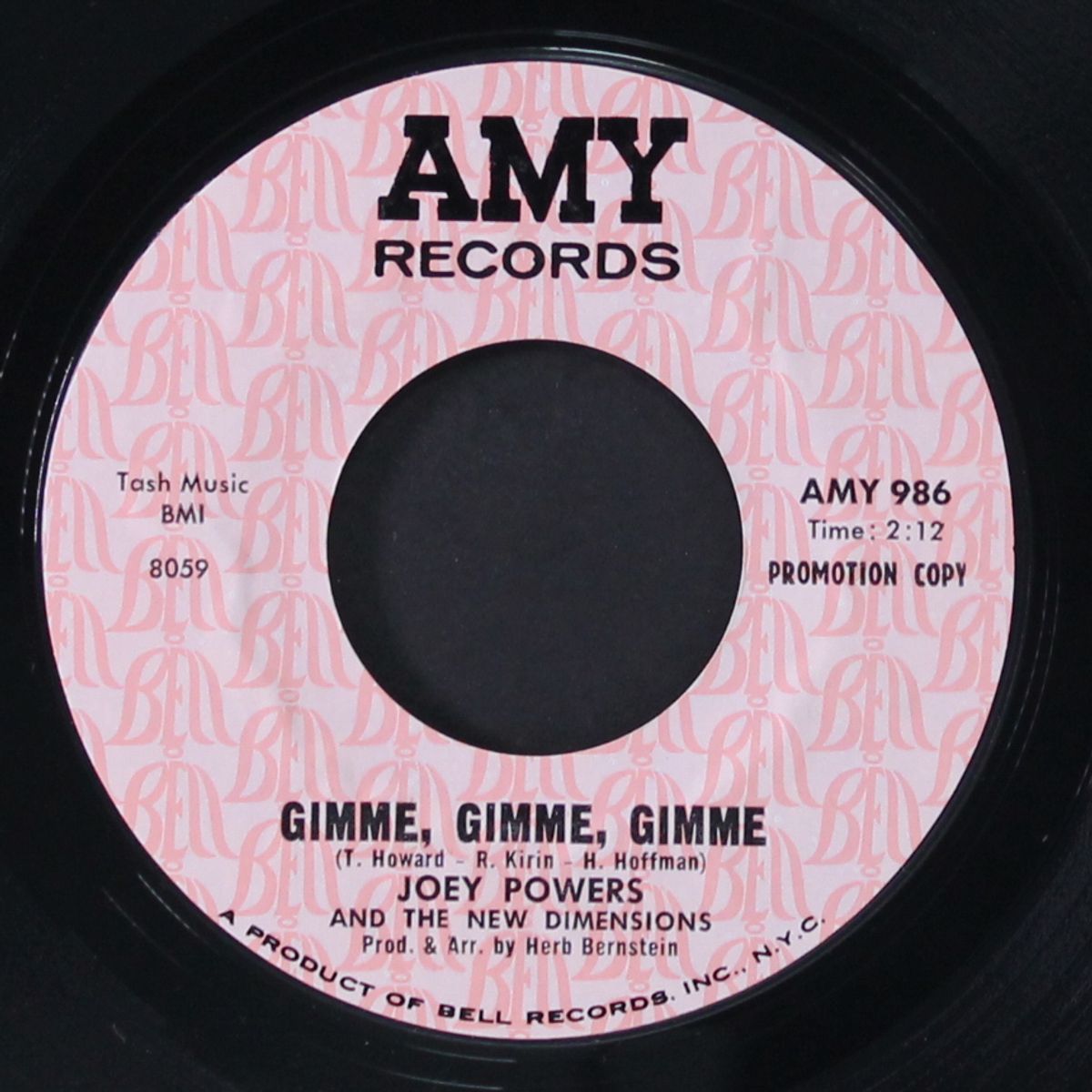baila maria / gimme, gimme, gimme by JOEY POWERS