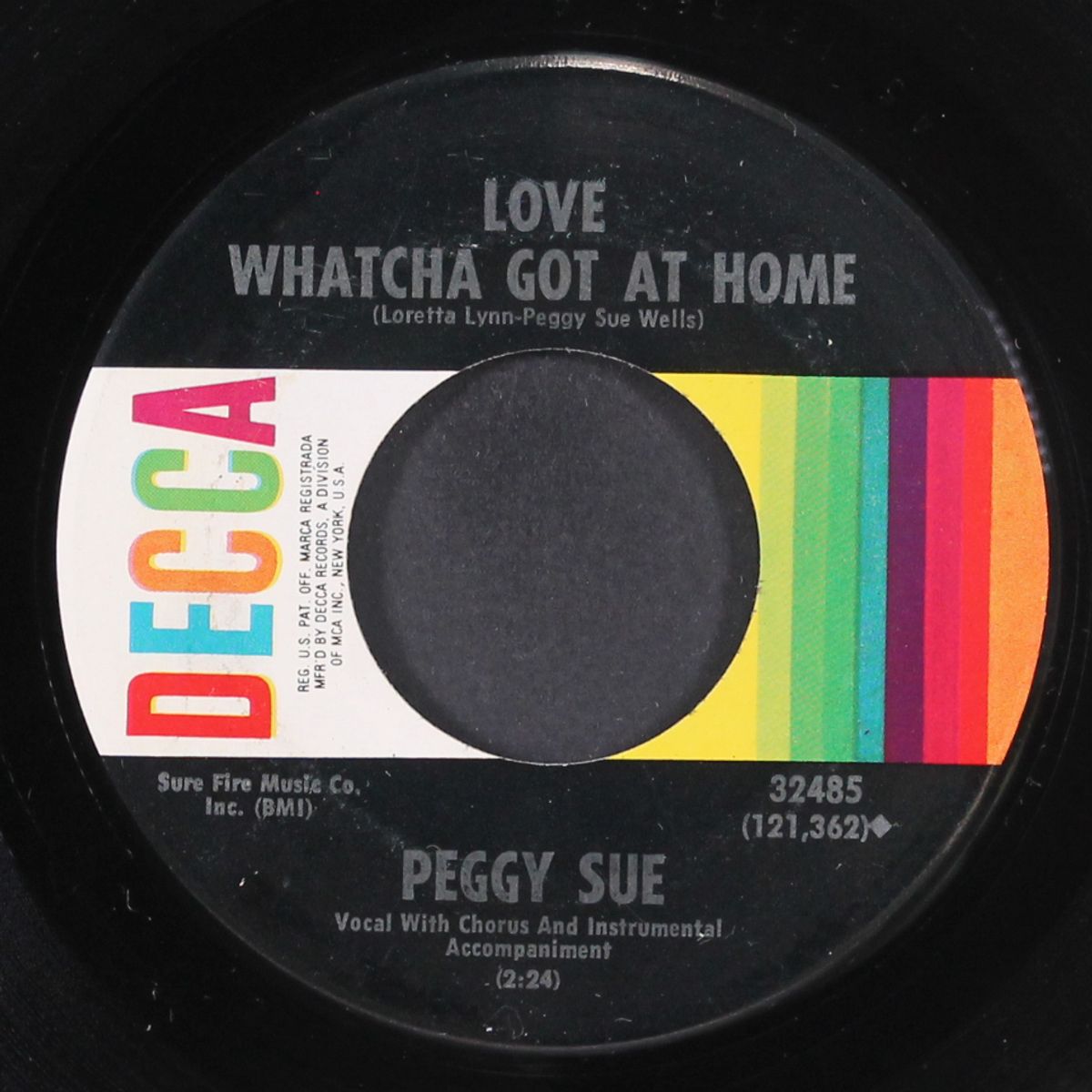 i'm dynamite / love whatcha got at home by PEGGY SUE