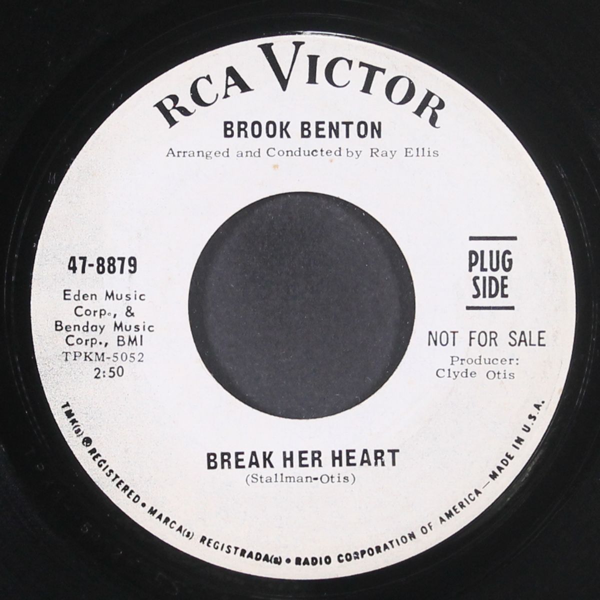 break her heart / in the evening by the moonlight by BROOK BENTON