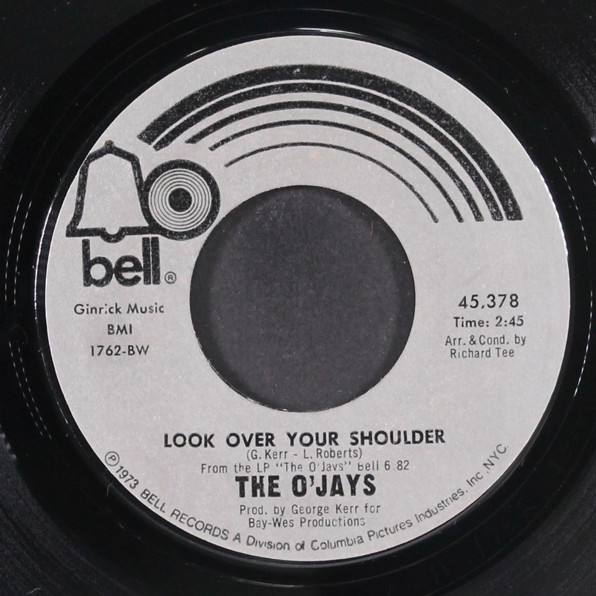 look over your shoulder / four for the price of one by O'JAYS