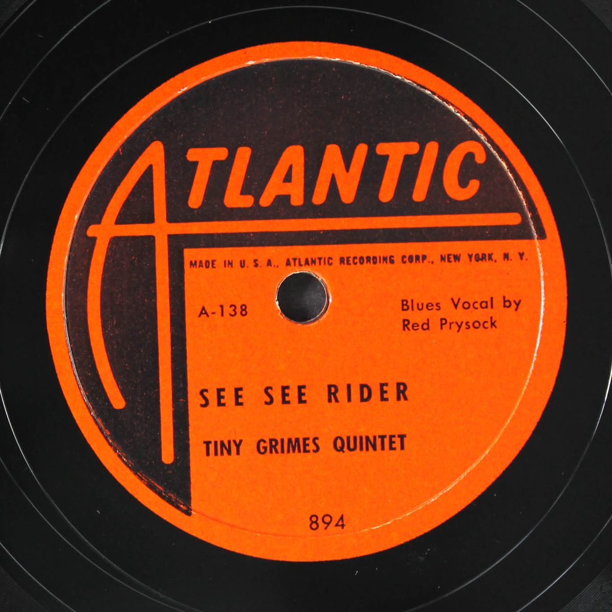 rock the house / see see rider by TINY GRIMES