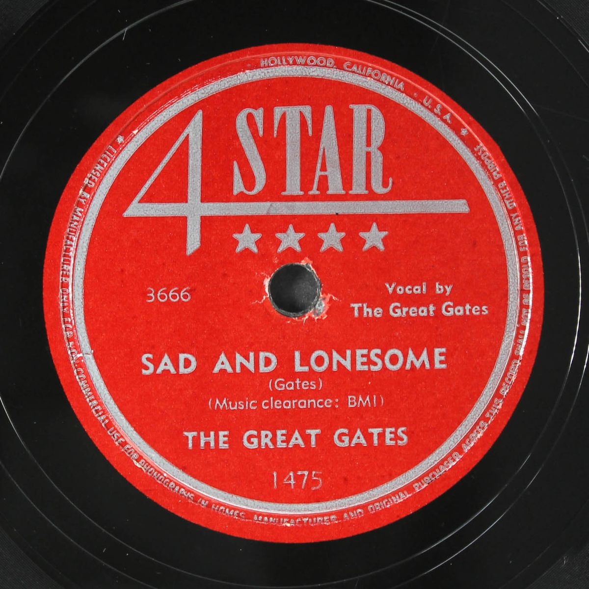 evening blues / sad & lonesome by GREAT GATES