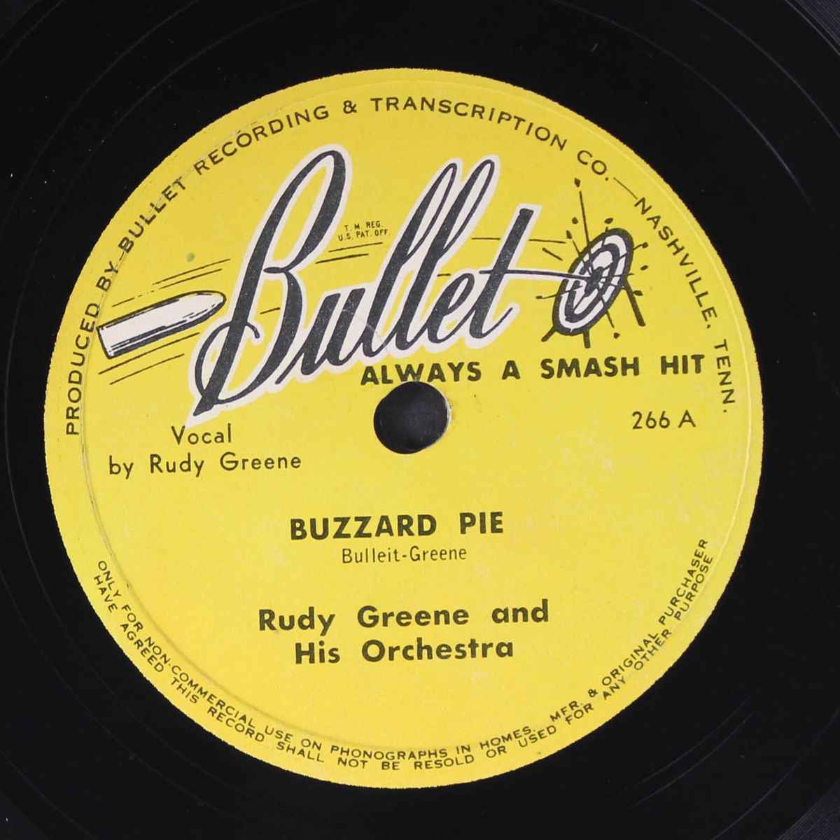 florida blues / buzzard pie by RUDY GREENE
