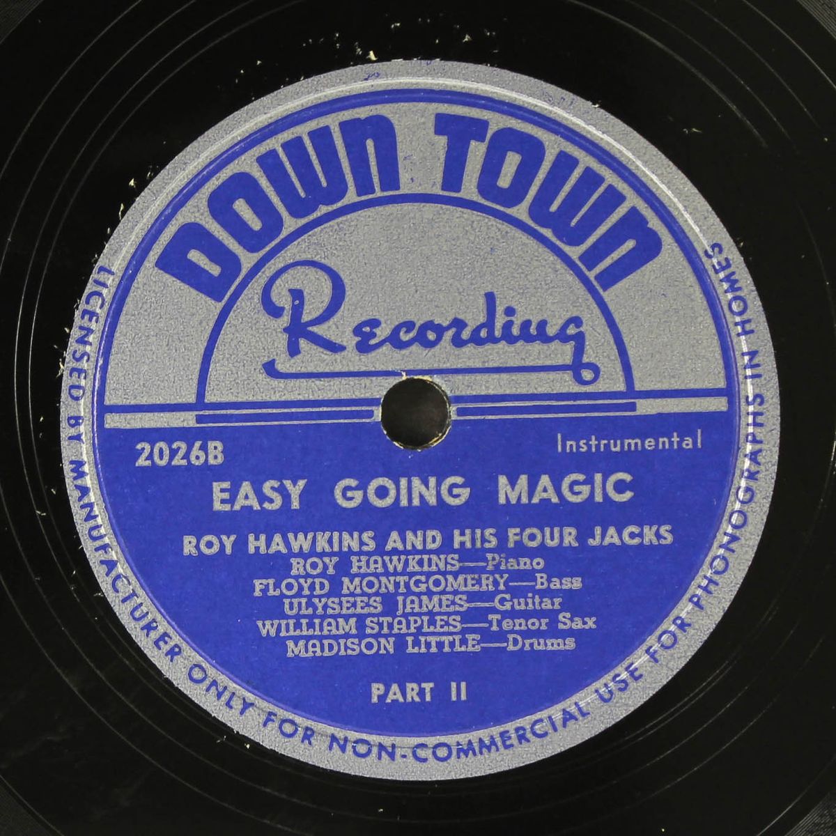 easy going magic / part 2 by ROY HAWKINS