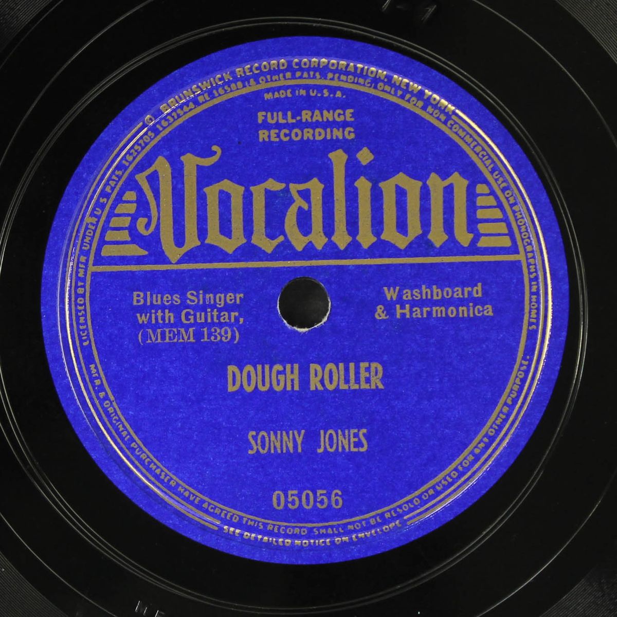 love me wih a feeling / dough roller by SONNY JONES