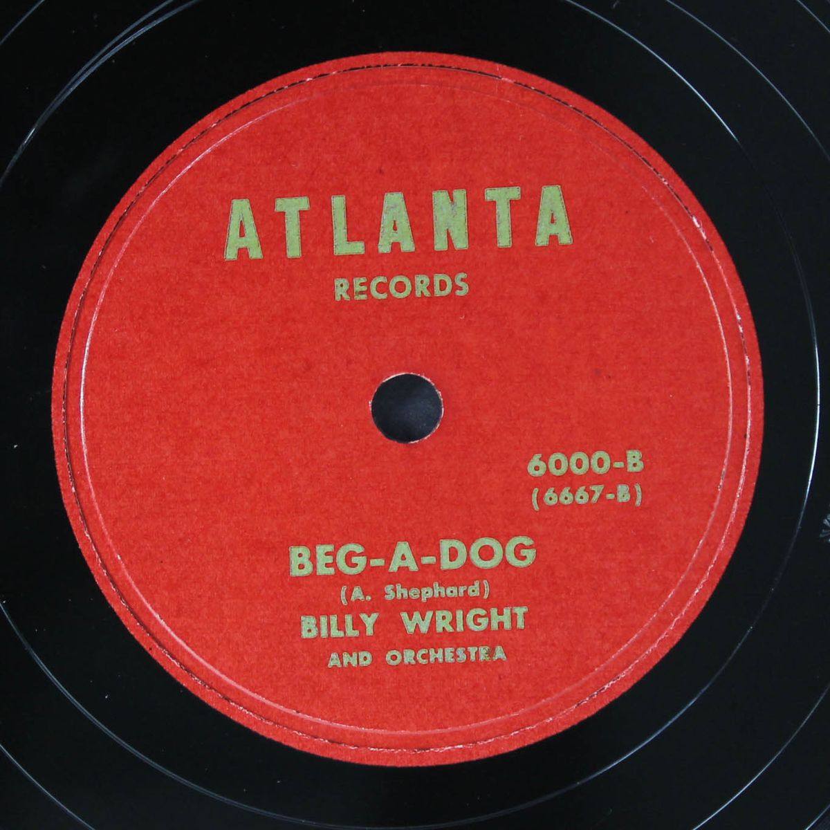 man's brand boogie / beg-a-dog by BILLY WRIGHT