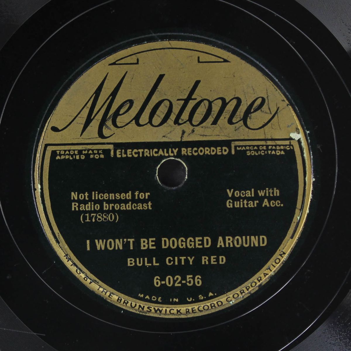 black woman and poison blues / i won't be dogged around by BULL CITY RED