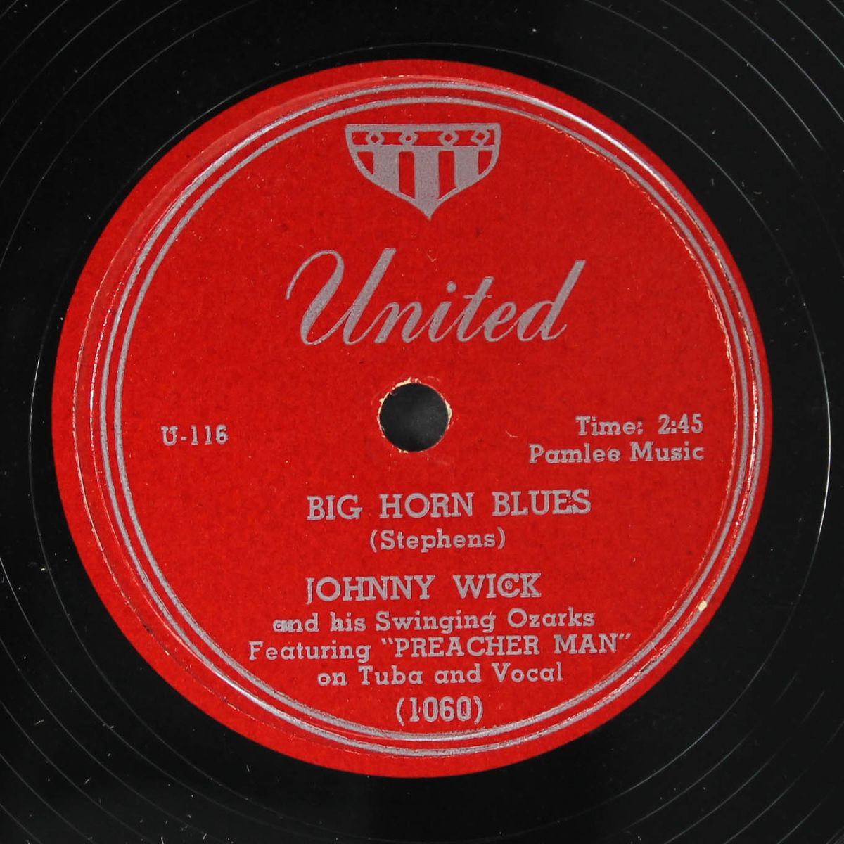big horn blues / jockey jack boogie by JOHNNY WICK