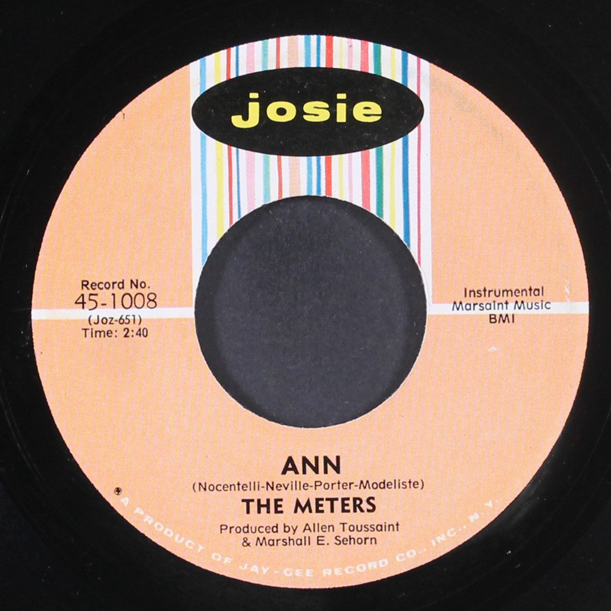 ease back / ann by METERS