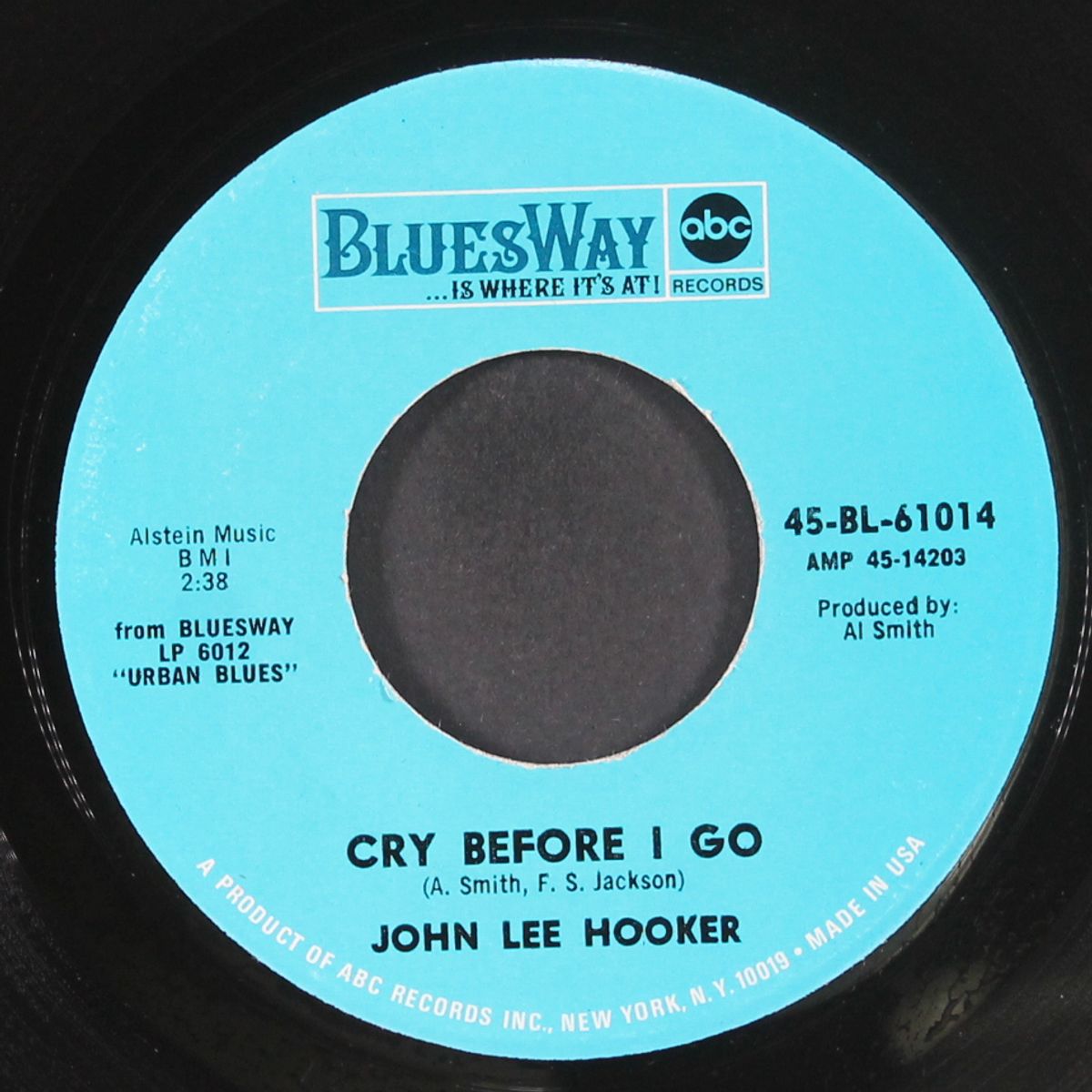 mr. lucky / cry before i go by JOHN LEE HOOKER