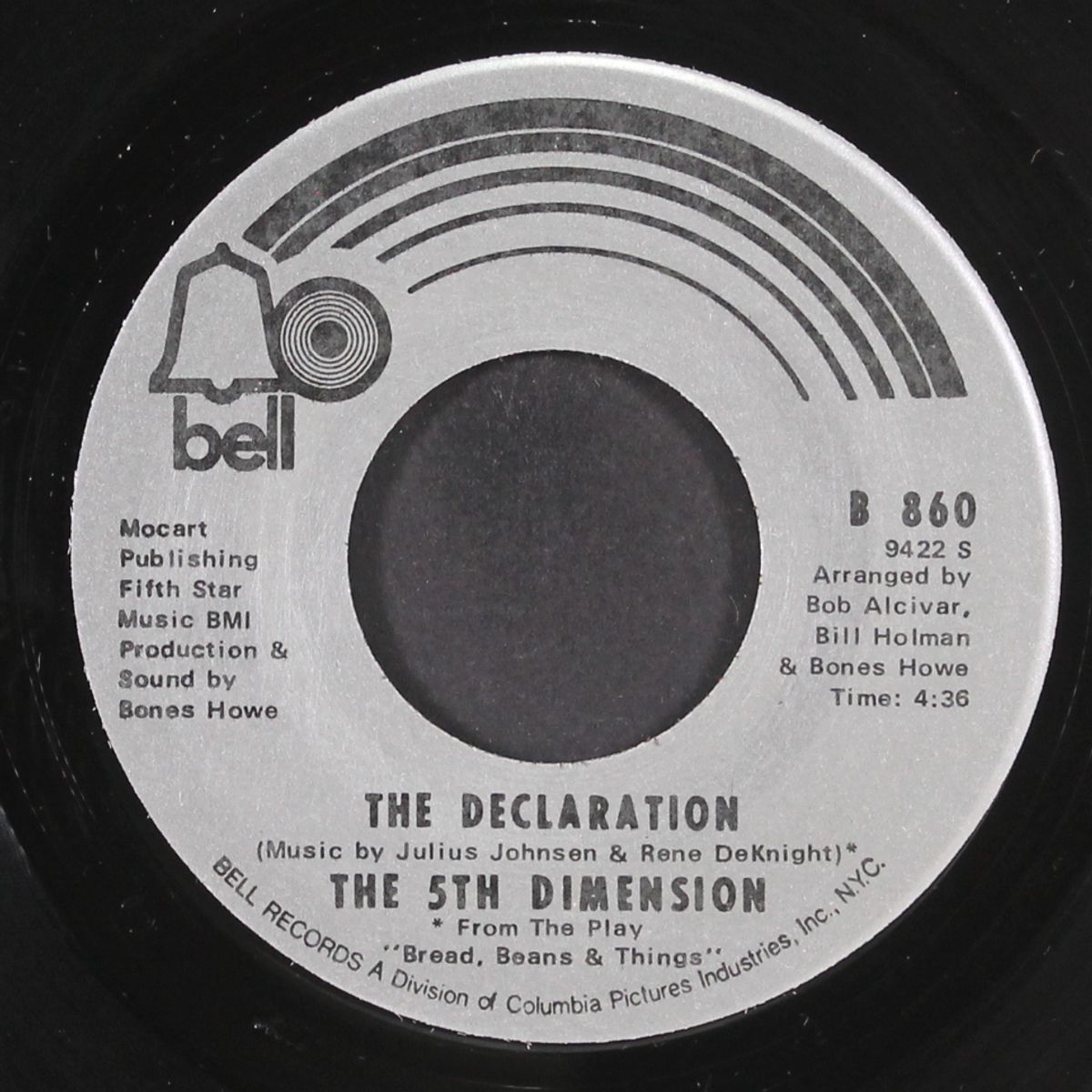 the declaration / medley: change is gonna come & people gotta be free by FIFTH DIMENSION