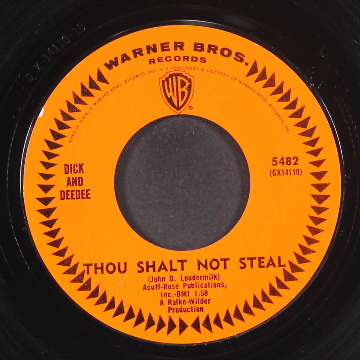 thou shalt not steal by DICK & DEEDEE