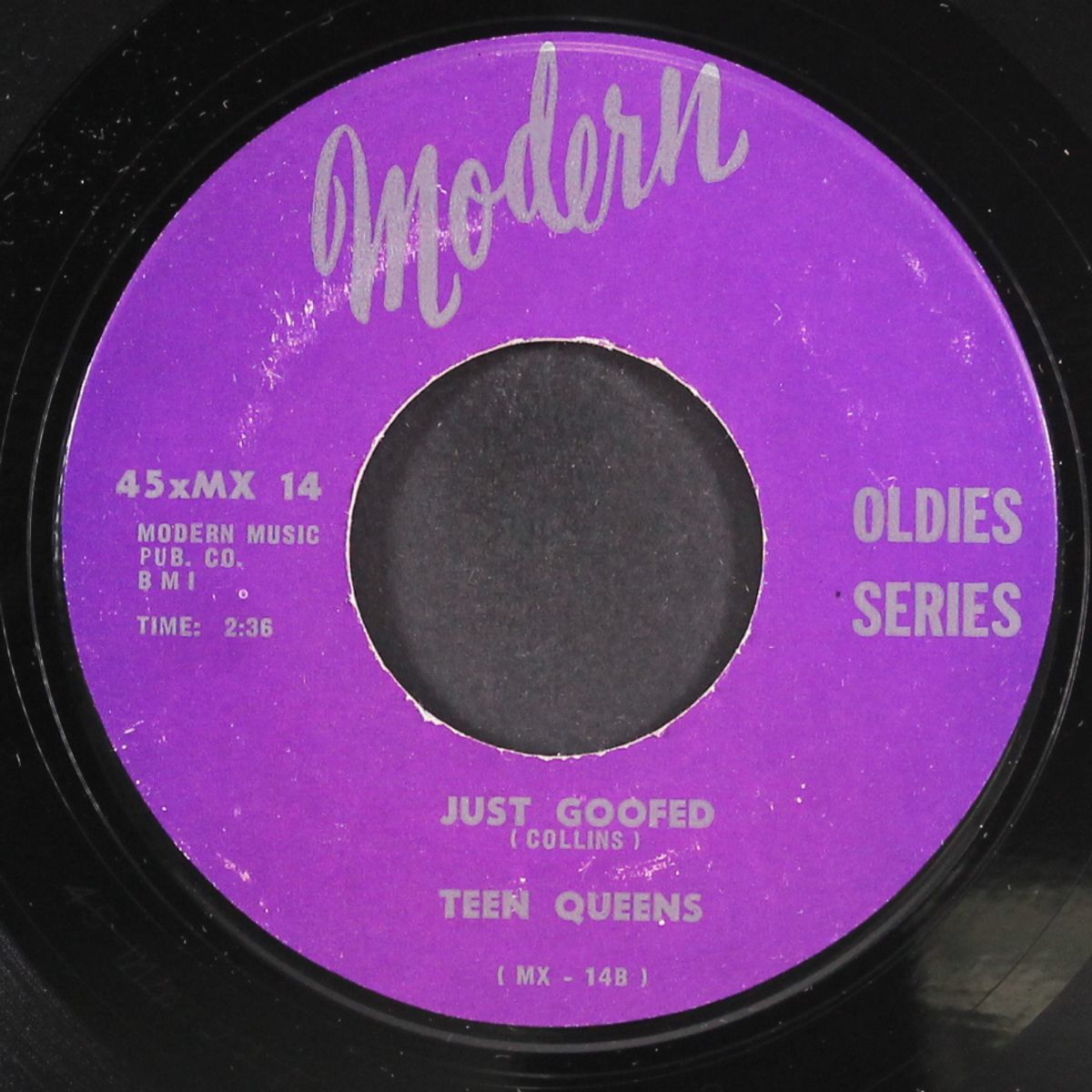 eddie my love / just goofed by TEEN QUEENS