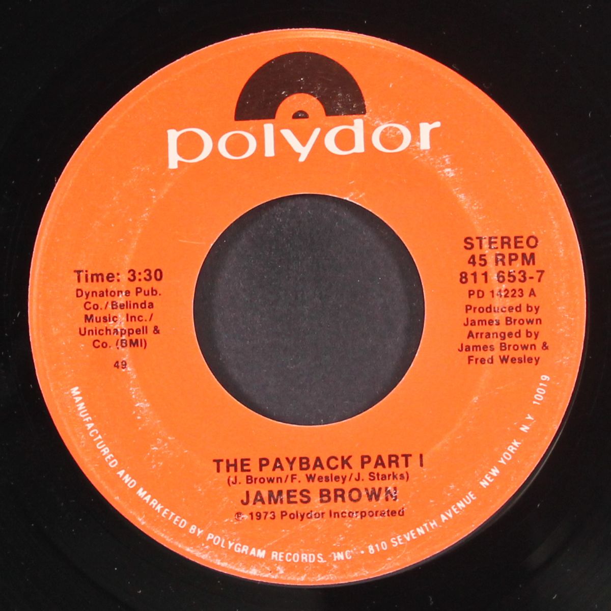 the payback by JAMES BROWN
