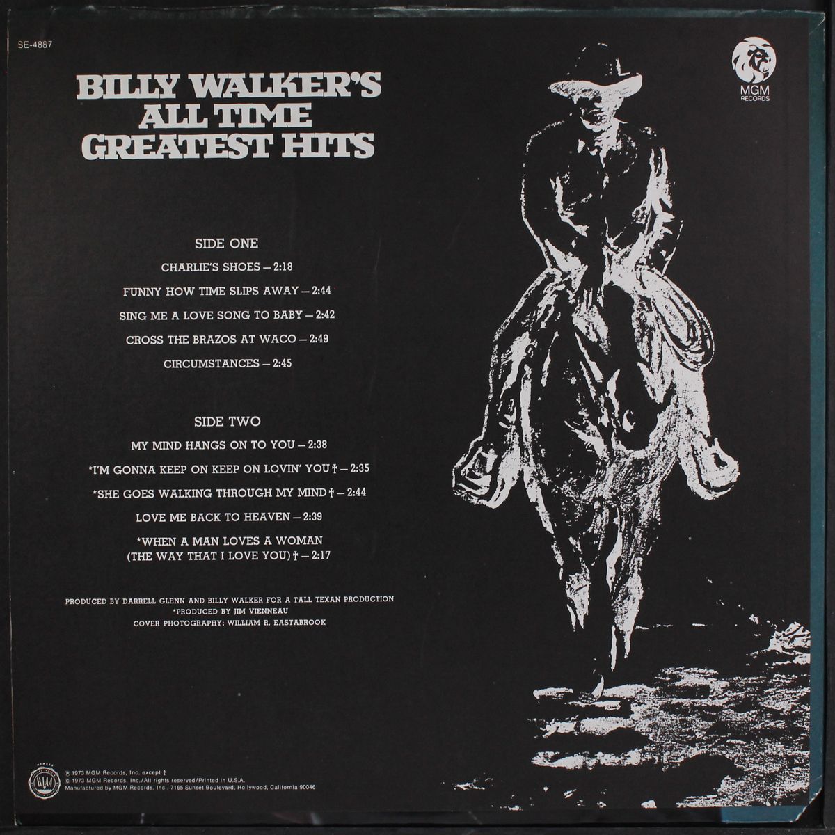 all time greatest hits by BILLY WALKER