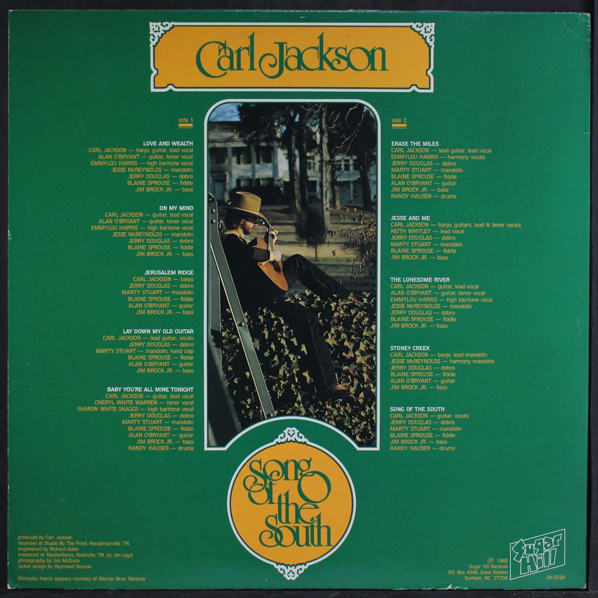 song of the south by CARL JACKSON