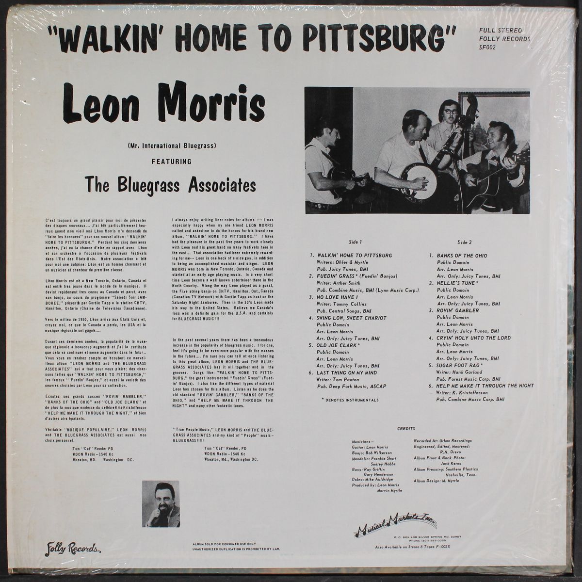 walkin' home to pittsburg by LEON MORRIS