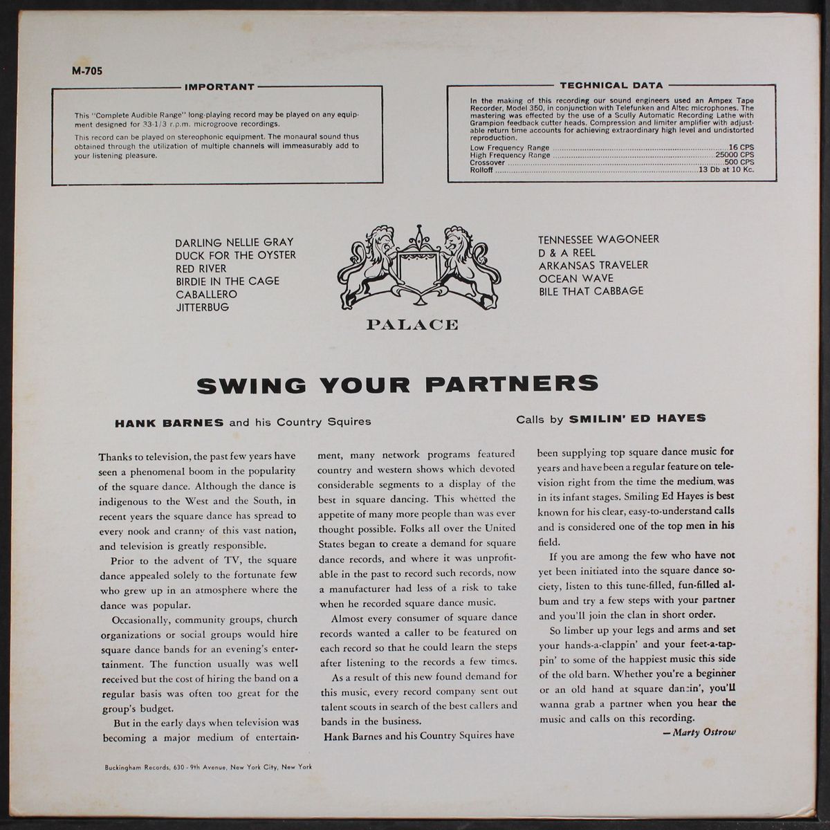 swing your partners by HANK BARNS