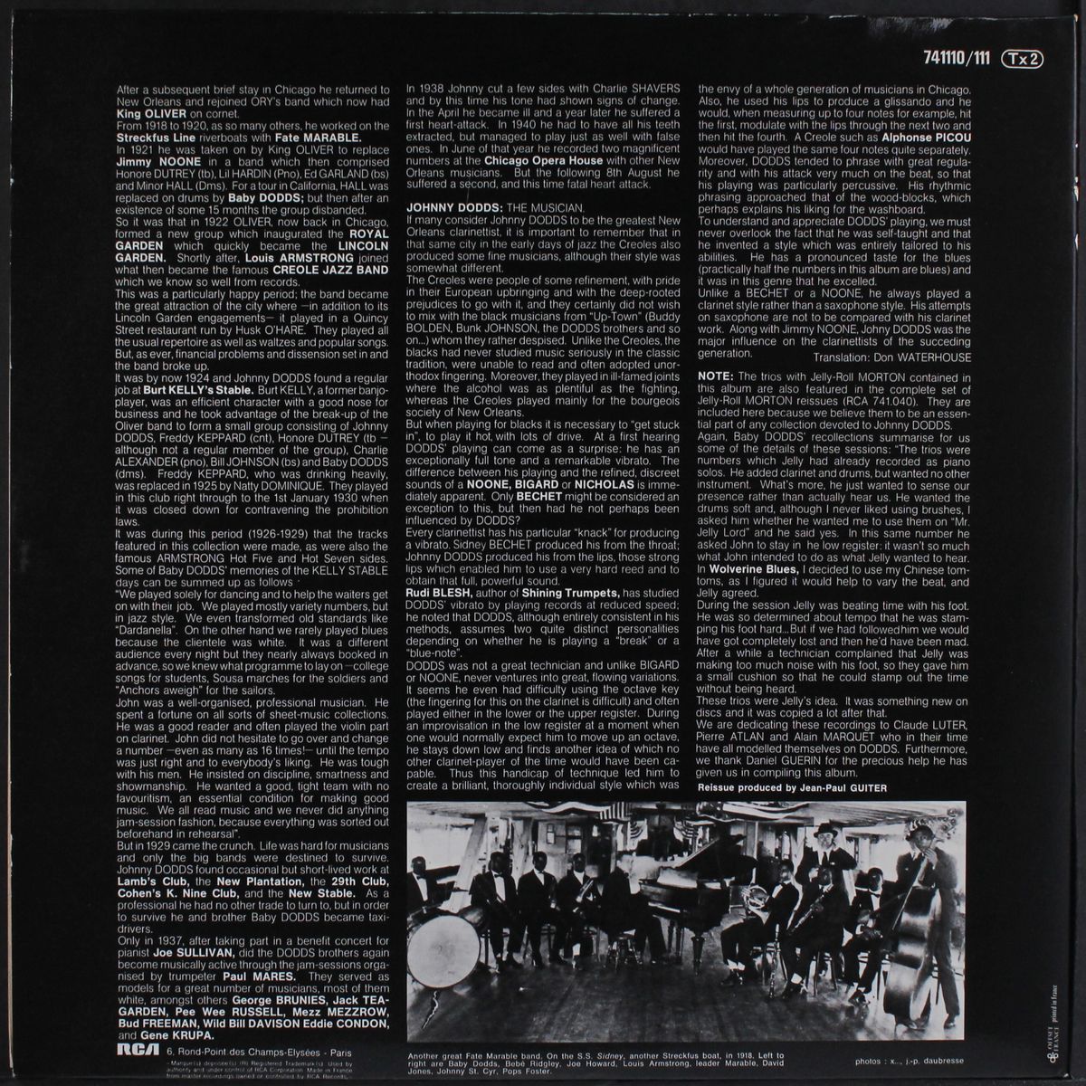 the complete, vol. 101/102 by JOHNNY DODDS