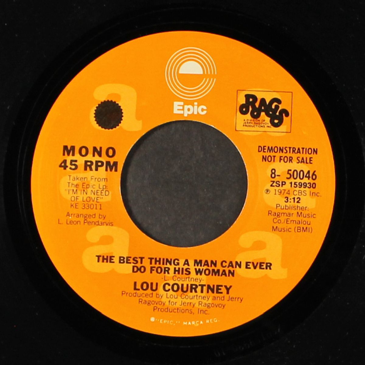 the best thing a man can ever do for his woman / mono by LOU COURTNEY