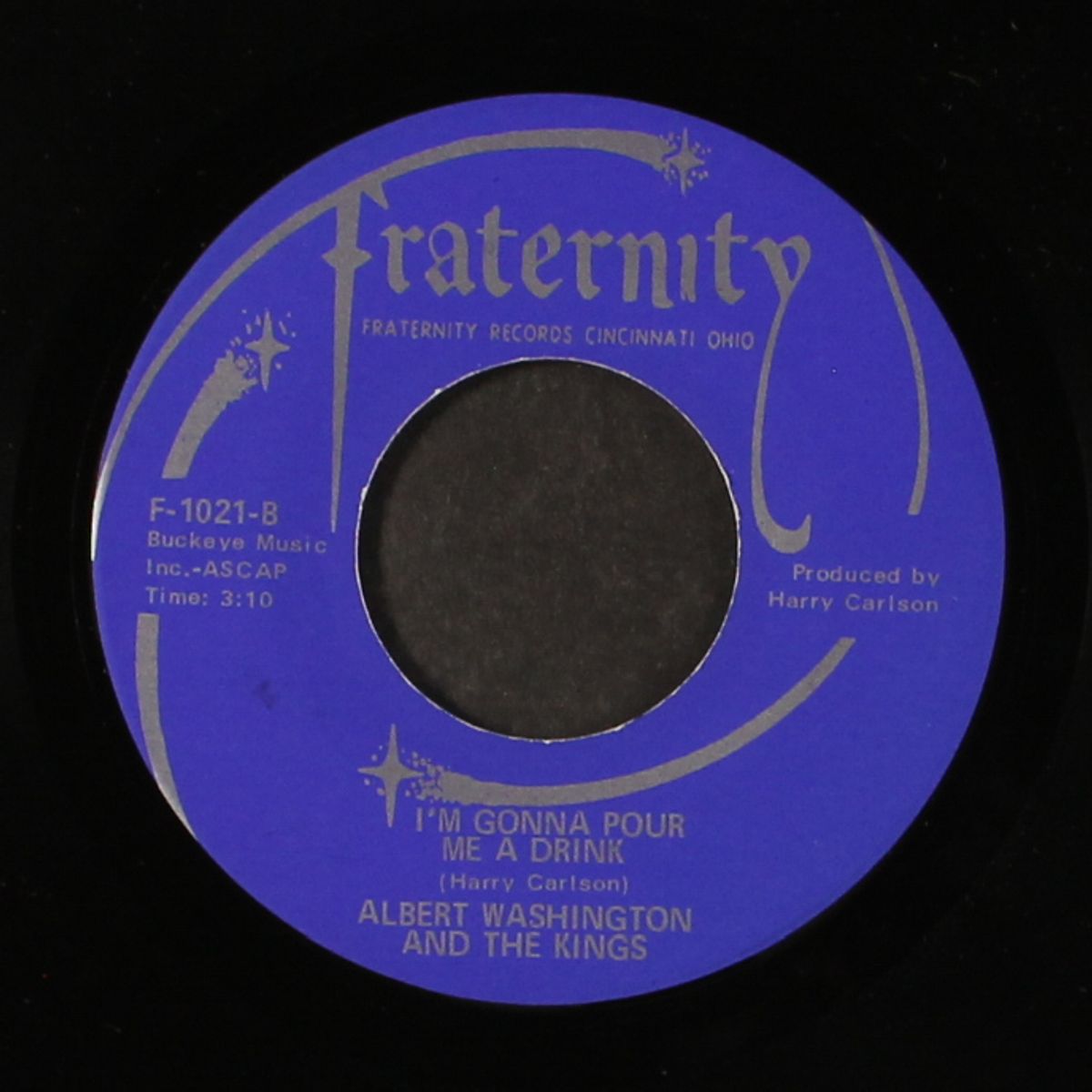 hold me baby / i'm gonna pour me a drink by ALBERT WASHINGTON