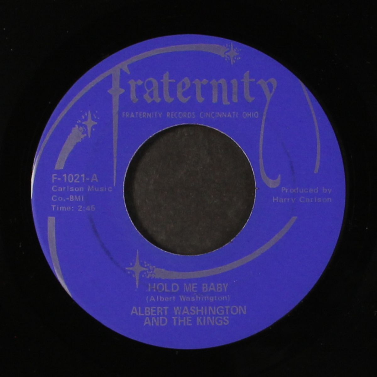 hold me baby / i'm gonna pour me a drink by ALBERT WASHINGTON