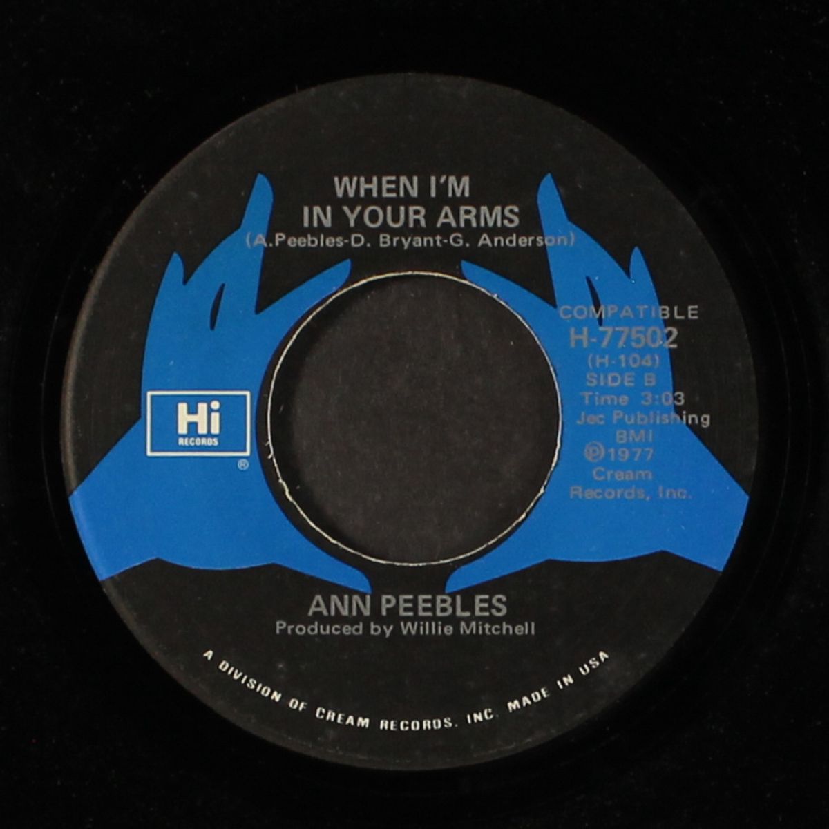 if this is heaven / when i'm in your arms by ANN PEEBLES