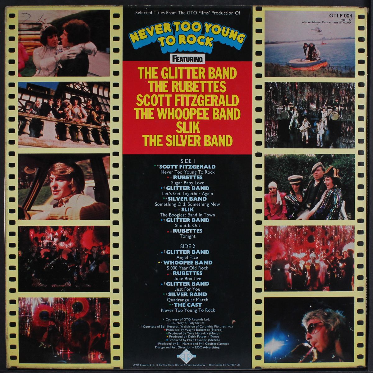 never too young to rock by SOUNDTRACK