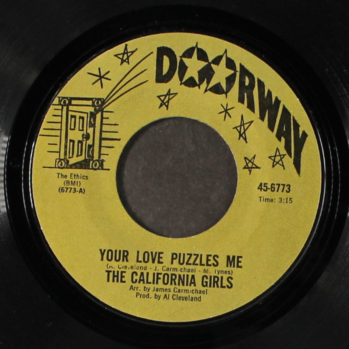 did i give up too much too soon / your love puzzles me by CALIFORNIA GIRLS