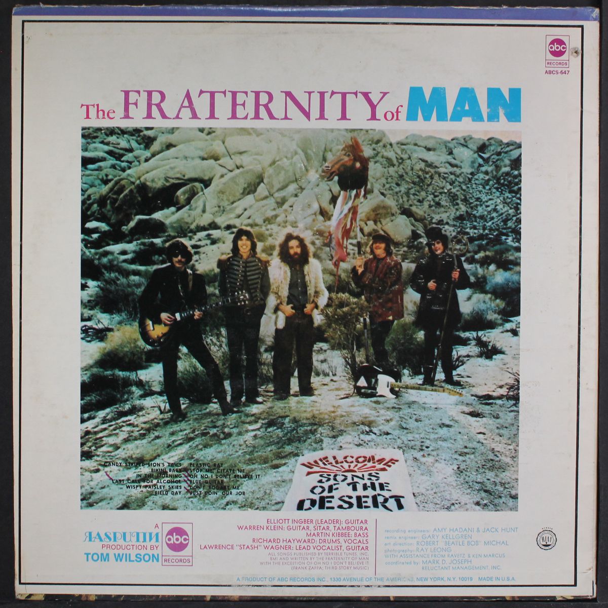 the fraternity of man by FRATERNITY OF MAN
