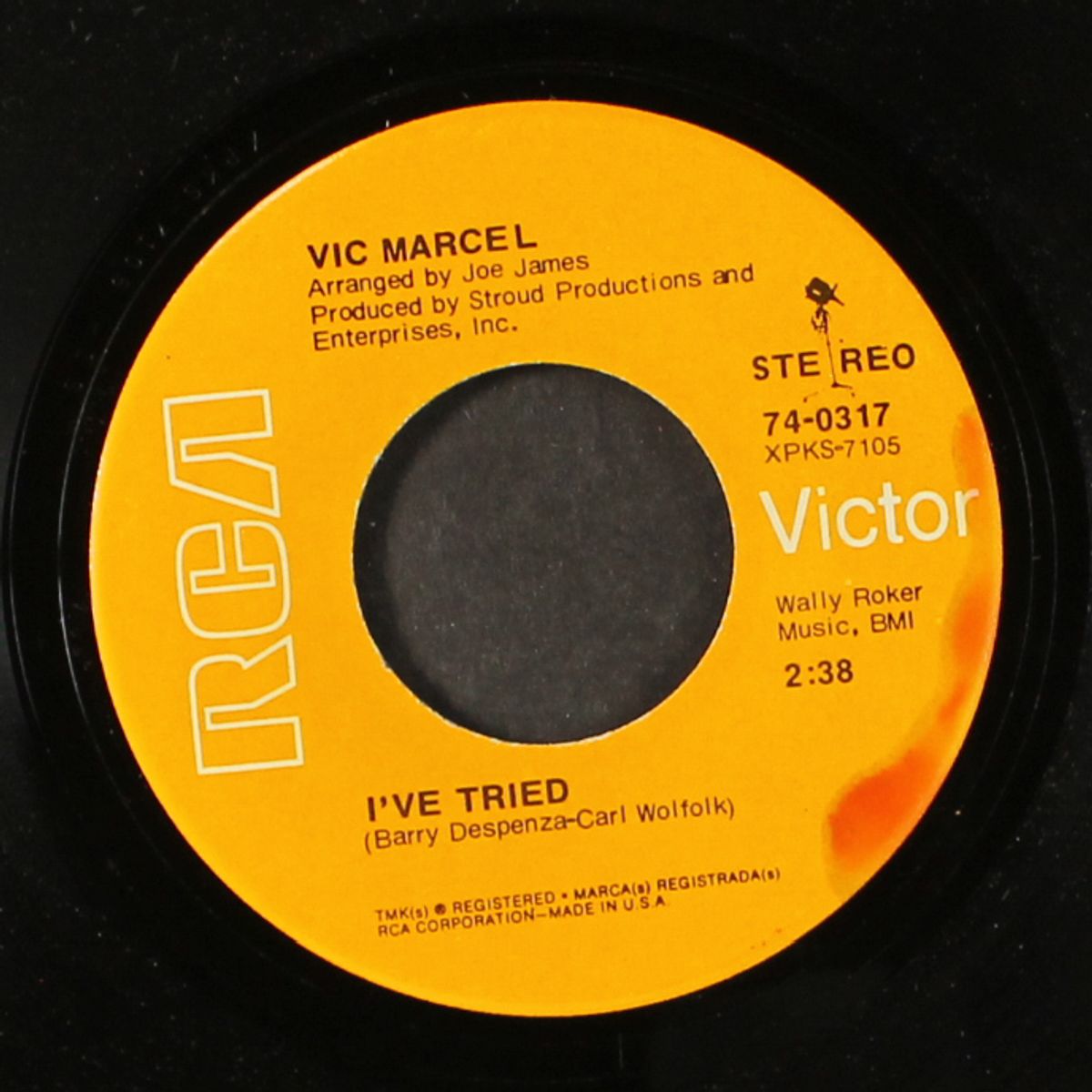 i've tried / funky lover by VIC MARCEL
