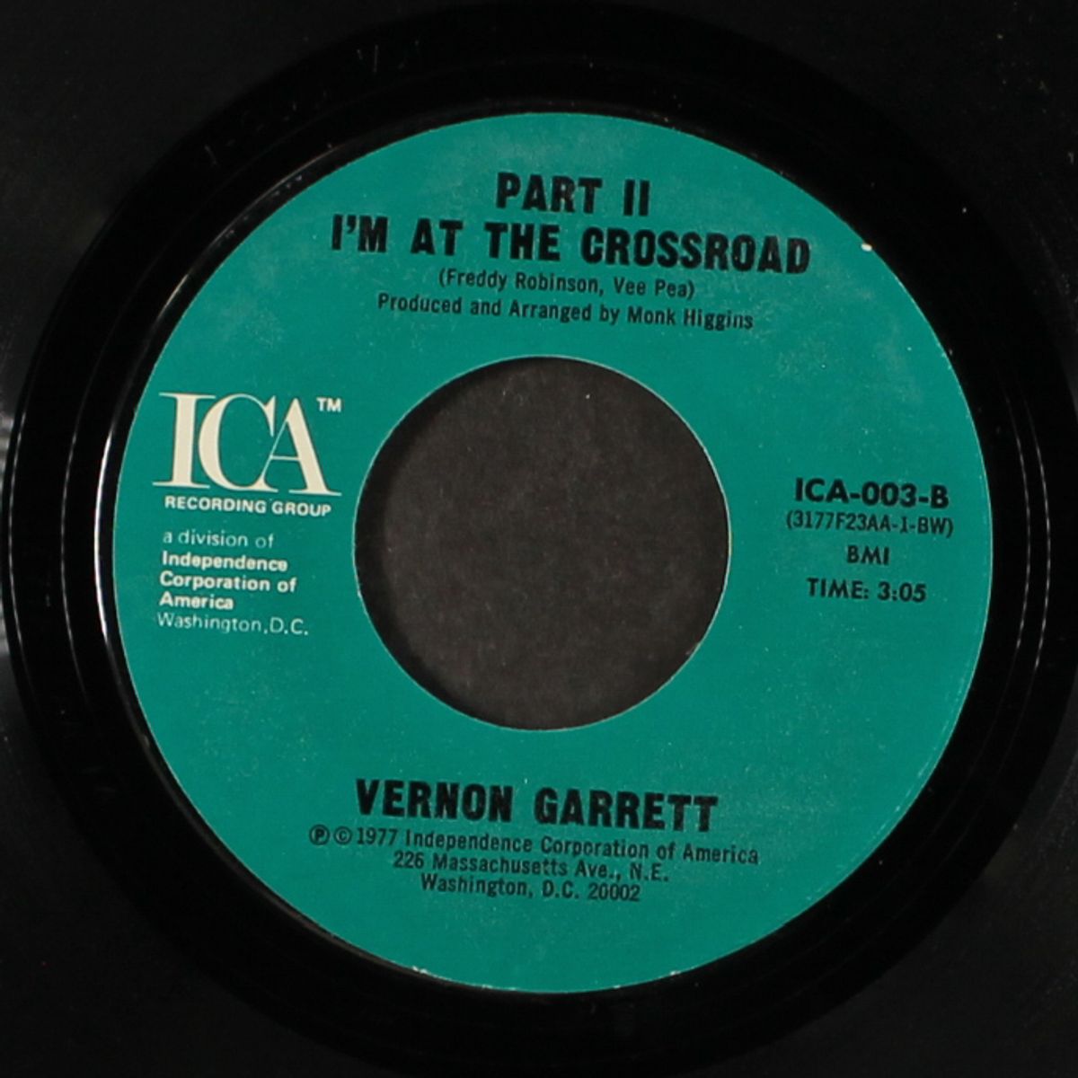 i'm at the crossroad / part 2 by VERNON GARRETT