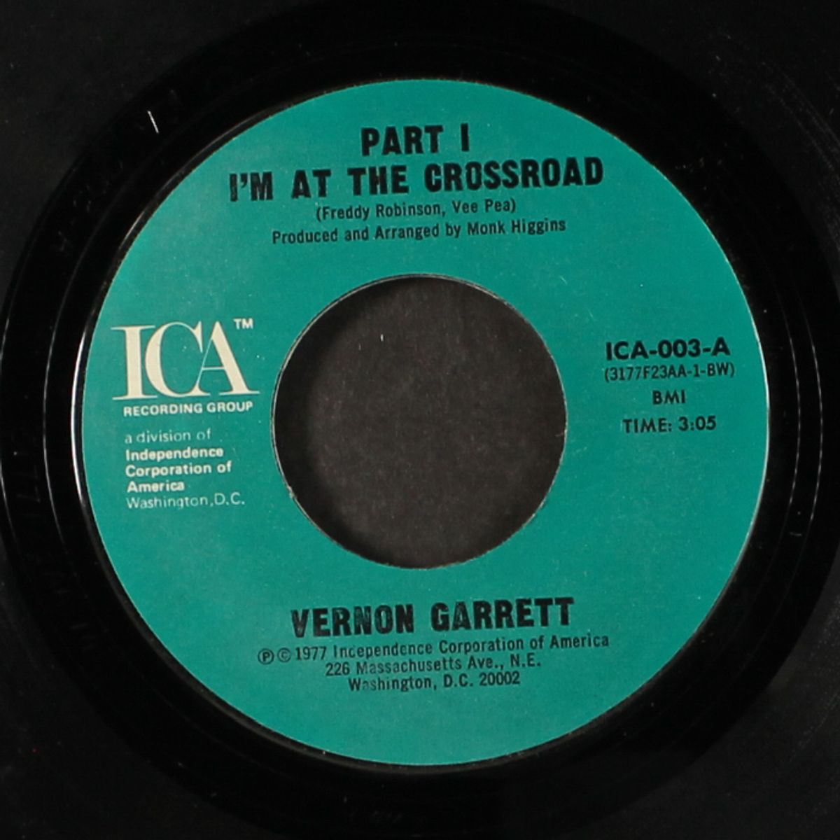 i'm at the crossroad / part 2 by VERNON GARRETT