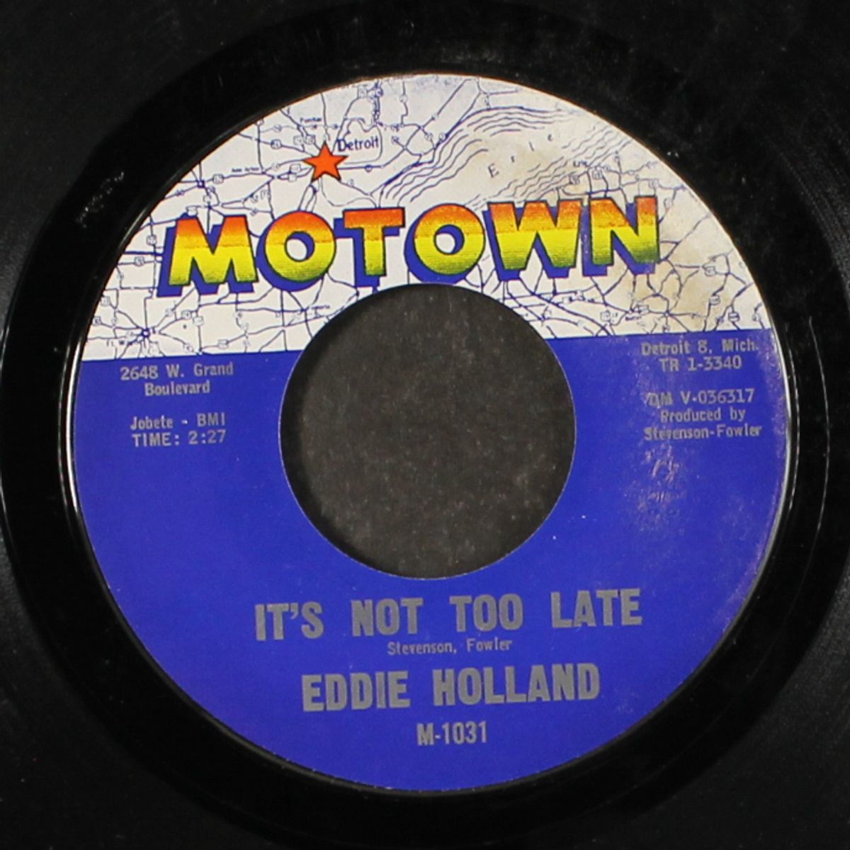 if it's love / it's not too late by EDDIE HOLLAND