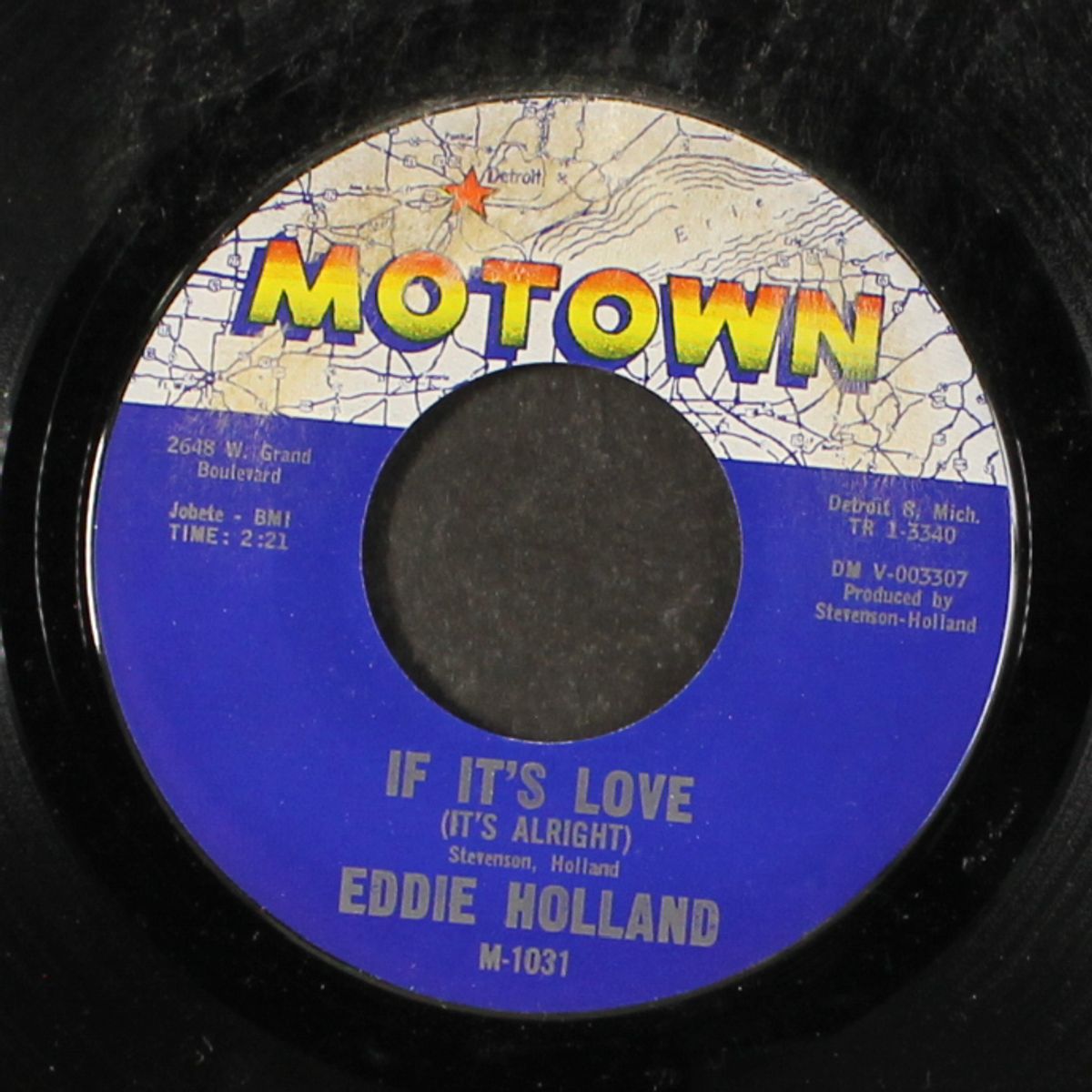 if it's love / it's not too late by EDDIE HOLLAND