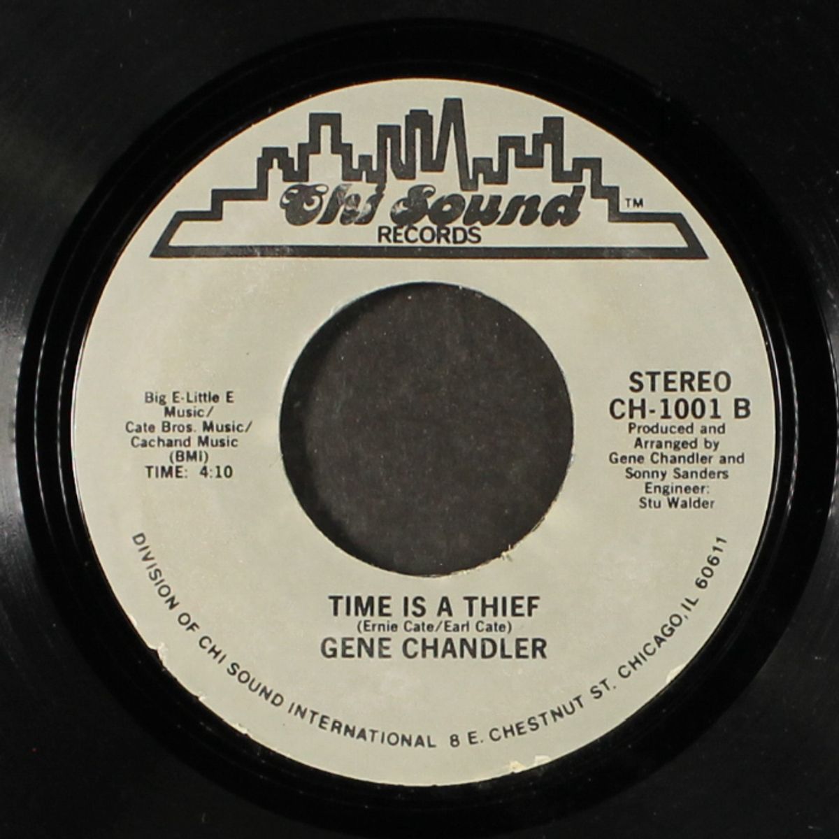 i'll make the living if you make the loving worthwhile / time is a thief by GENE CHANDLER