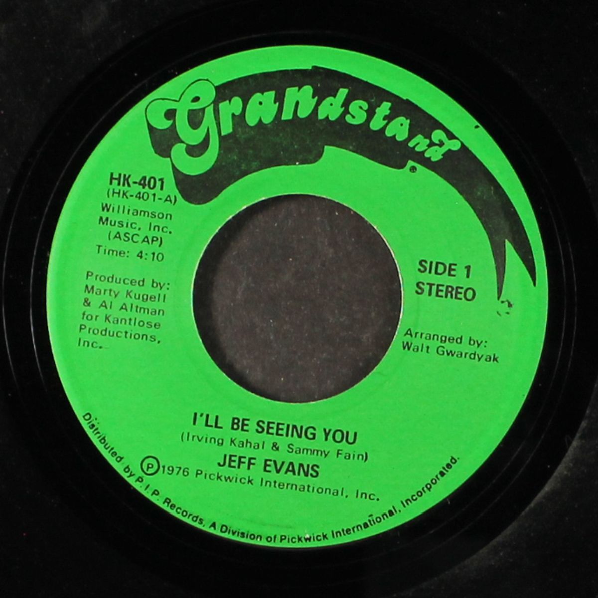 i'll be seeing you / instrumental by JEFF EVANS