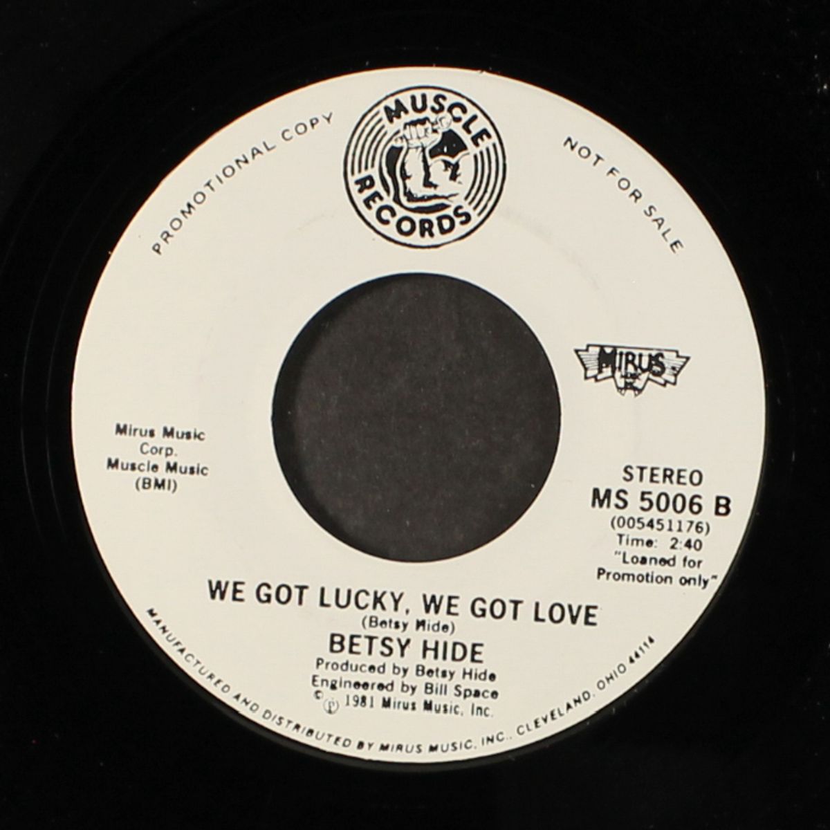 everyday / we got lucky, we got love by BETSY HIDE