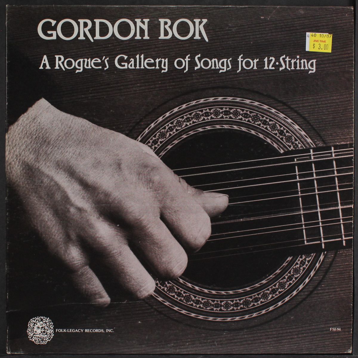 a rogue's gallery of songs for 12 string by GORDON BOK